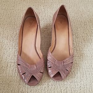 Frye brown leather pumps 11